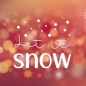 Preview: Vinyl Sticker Let it snow